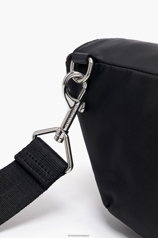 accessoires Bimba Y Lola sac banane de poche en cuir noir HV448620