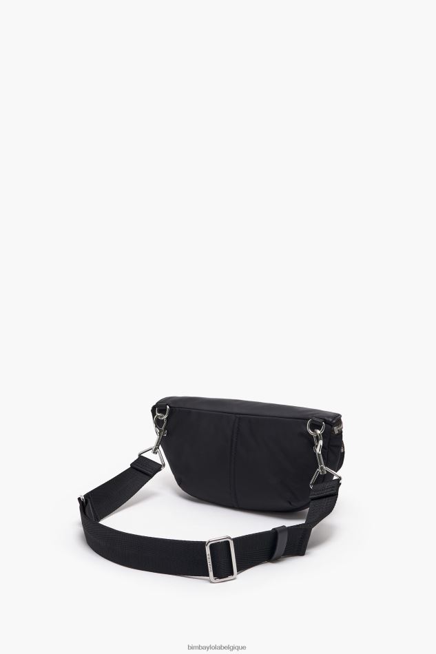 accessoires Bimba Y Lola sac banane de poche en cuir noir HV448620