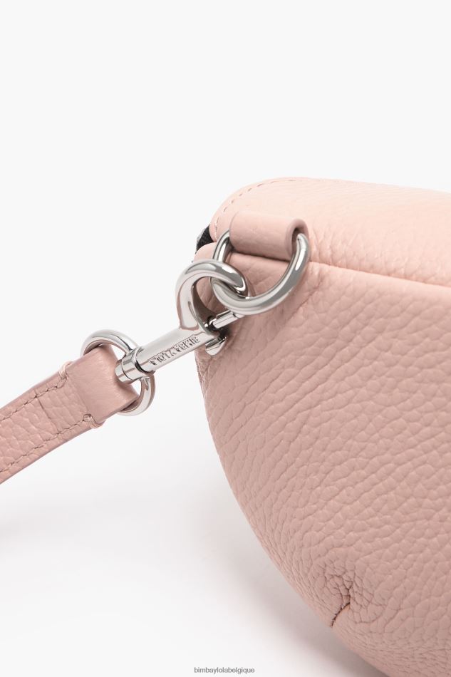 accessoires Bimba Y Lola sac banane de poche en cuir rose HV448616