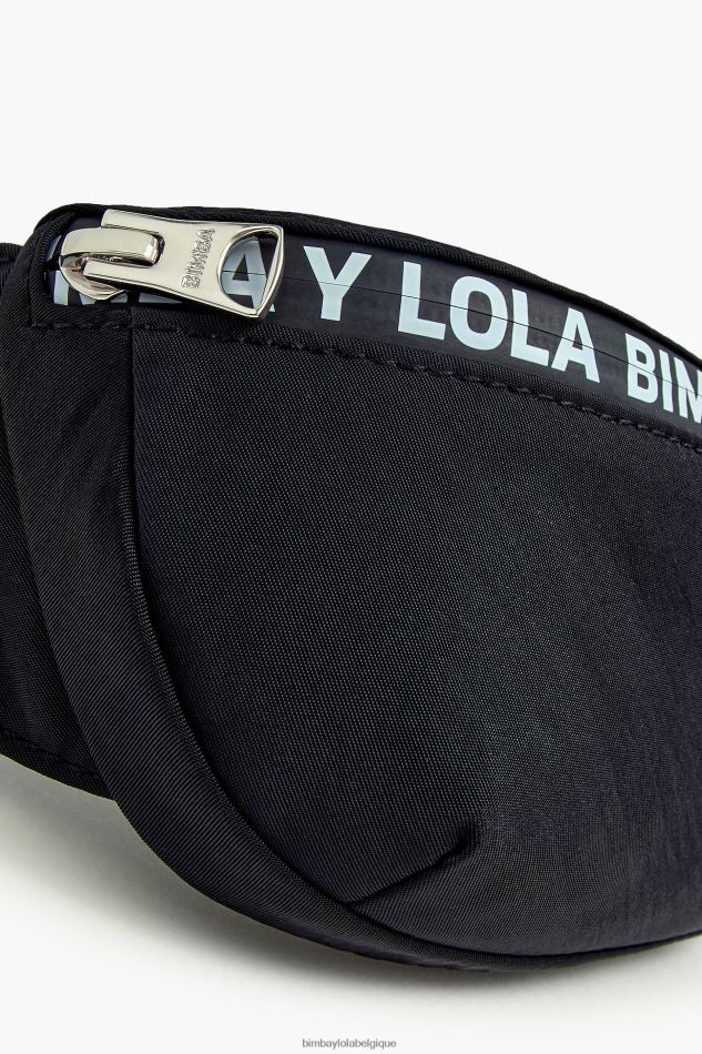 accessoires Bimba Y Lola sac banane en nylon noir HV4486166