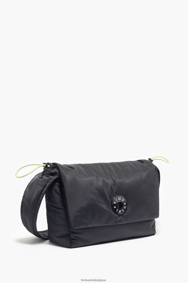 accessoires Bimba Y Lola sac à bandoulière en nylon anthracite HV448694
