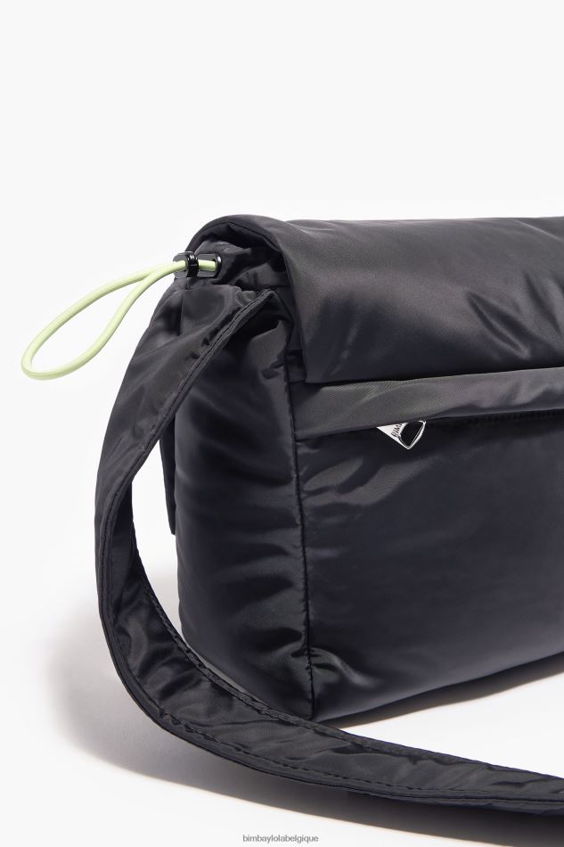 accessoires Bimba Y Lola sac à bandoulière en nylon anthracite HV448694