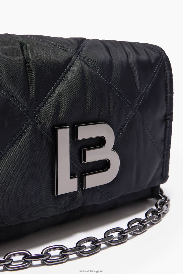 accessoires Bimba Y Lola sac à bandoulière en nylon avec rabat noir HV4486106