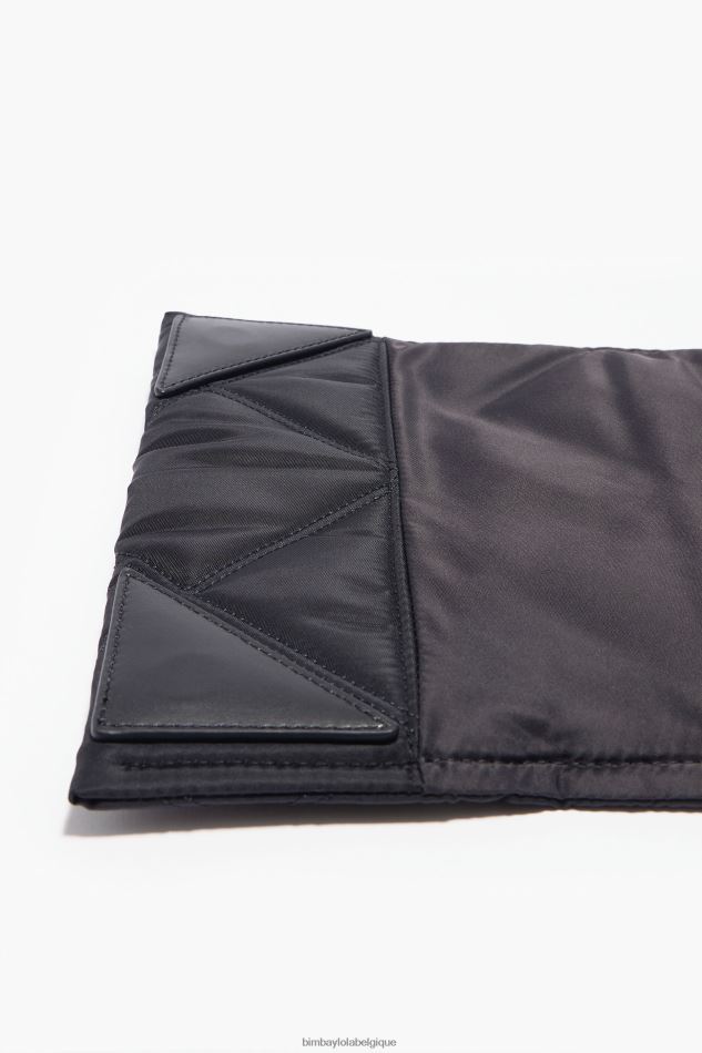 accessoires Bimba Y Lola sac à bandoulière en nylon avec rabat noir HV4486106