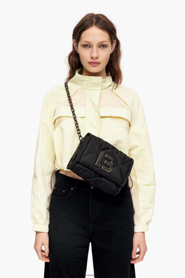 accessoires Bimba Y Lola sac à bandoulière en nylon avec rabat noir HV4486108