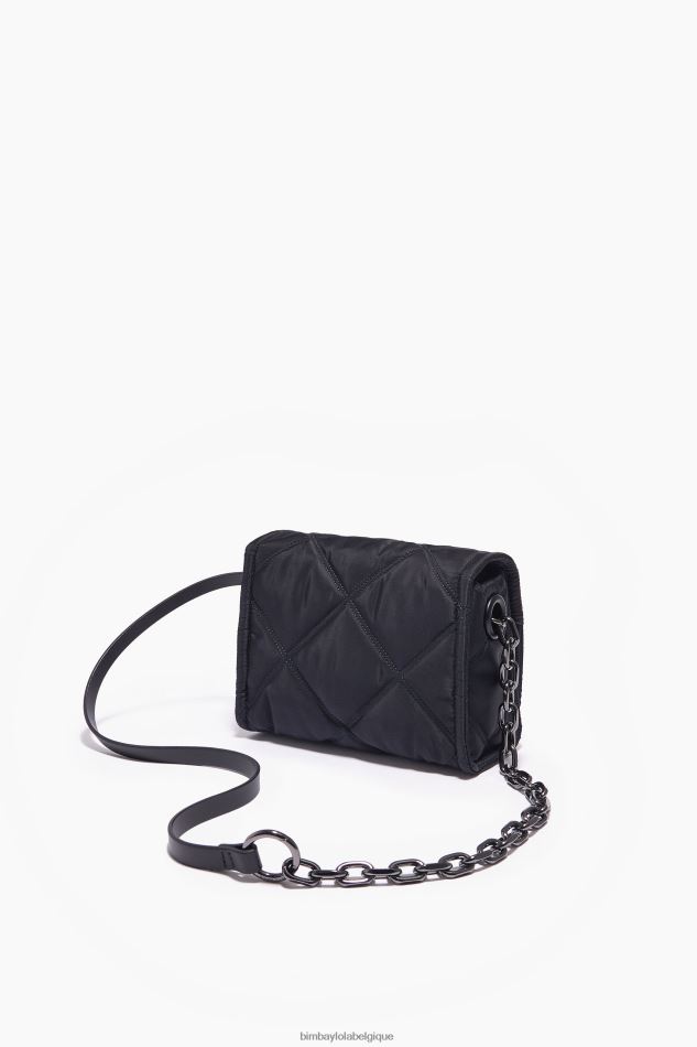 accessoires Bimba Y Lola sac à bandoulière en nylon avec rabat noir HV4486108