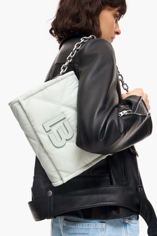 accessoires Bimba Y Lola sac à bandoulière en nylon gris HV4486148