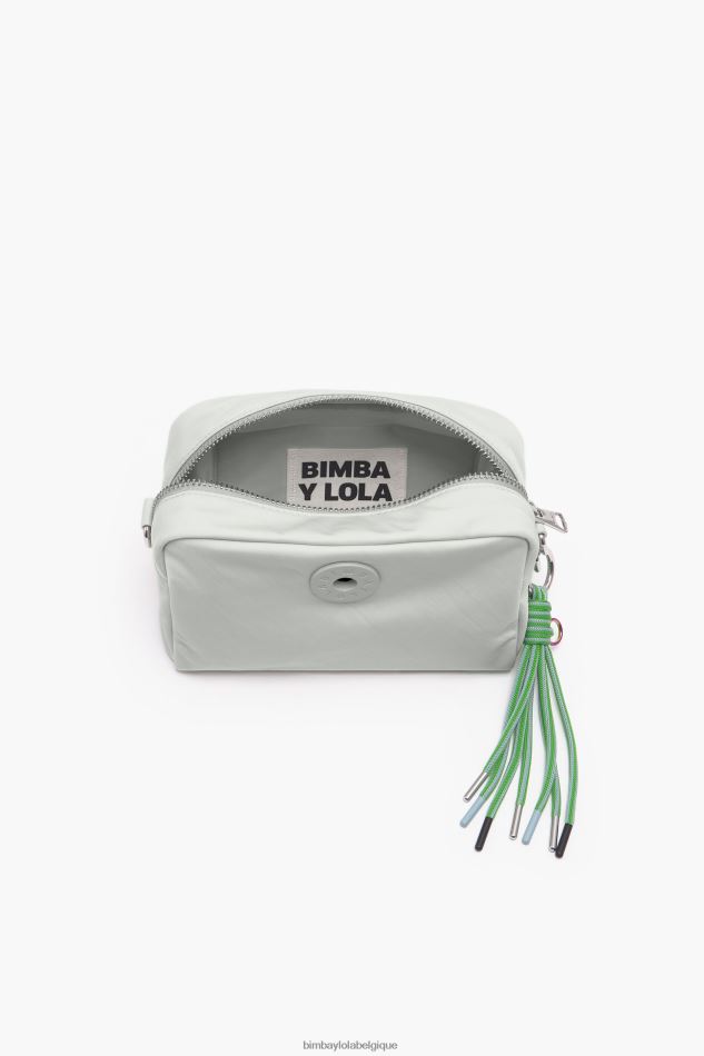 accessoires Bimba Y Lola sac à bandoulière en nylon gris glace HV448625