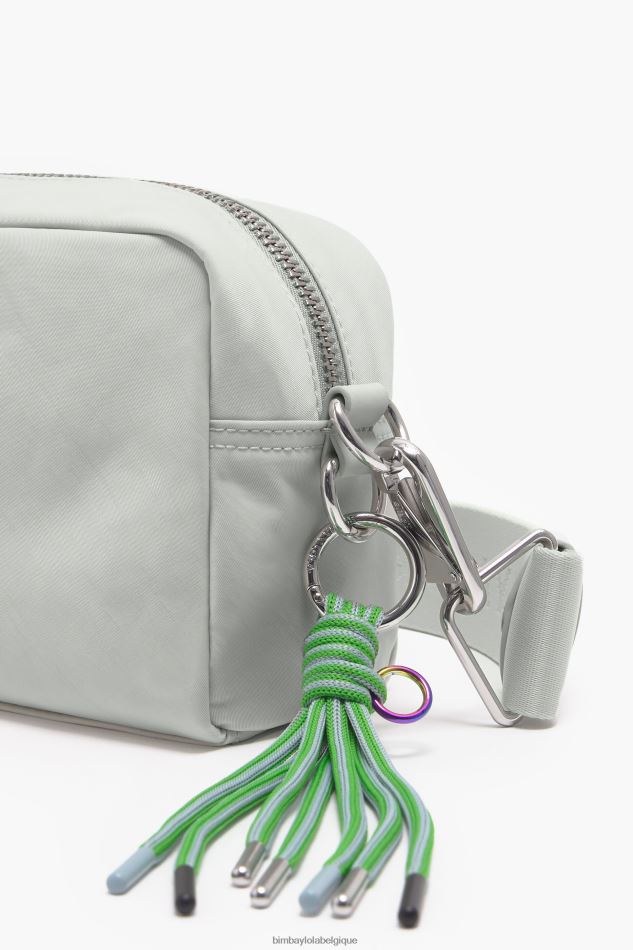 accessoires Bimba Y Lola sac à bandoulière en nylon gris glace HV448625