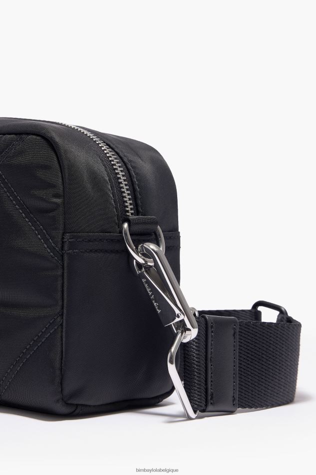accessoires Bimba Y Lola sac à bandoulière en nylon matelassé noir HV4486112