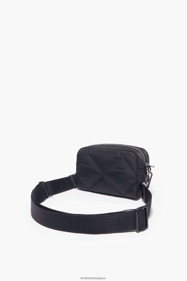 accessoires Bimba Y Lola sac à bandoulière en nylon matelassé noir HV4486112