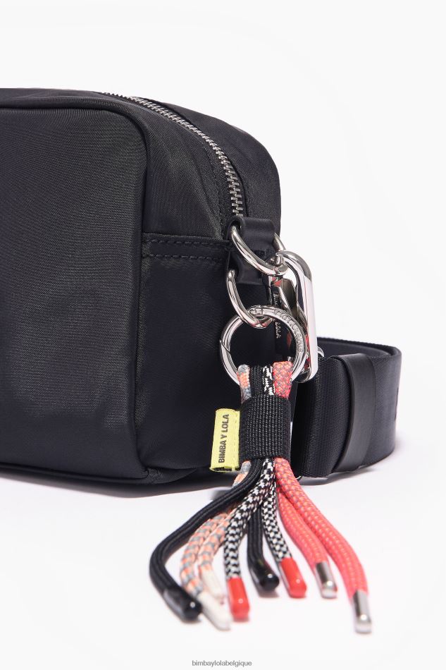 accessoires Bimba Y Lola sac à bandoulière en nylon noir HV448630
