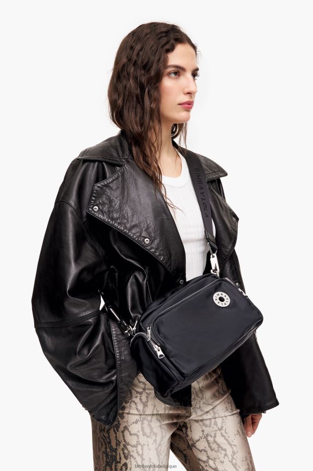 accessoires Bimba Y Lola sac à bandoulière en nylon noir HV448633
