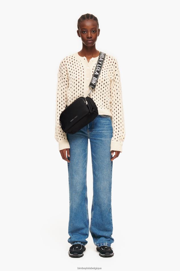 accessoires Bimba Y Lola sac à bandoulière en nylon noir HV448635