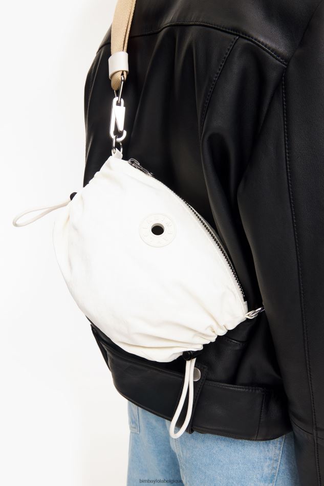 accessoires Bimba Y Lola sac bandoulière froncé en nylon calcul HV448693