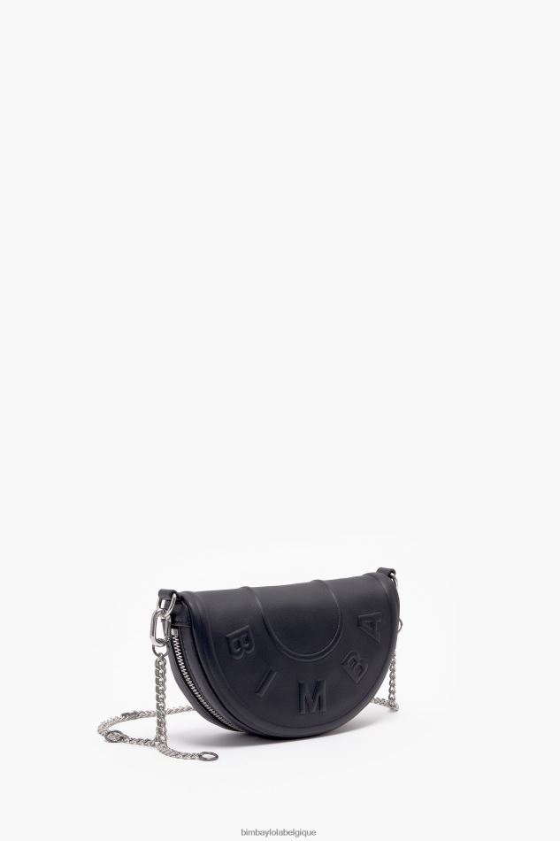 accessoires Bimba Y Lola sac chimio en cuir noir HV448666