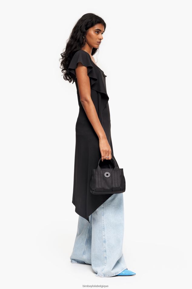 accessoires Bimba Y Lola sac fourre-tout en nylon noir HV448675