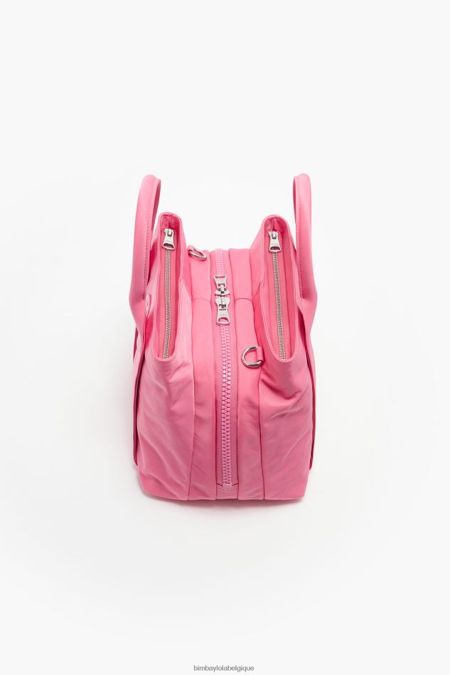 accessoires Bimba Y Lola sac fourre-tout en nylon rose HV448673