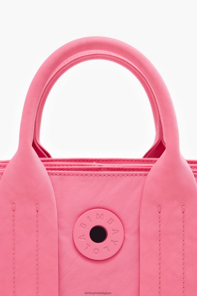 accessoires Bimba Y Lola sac fourre-tout en nylon rose HV448678