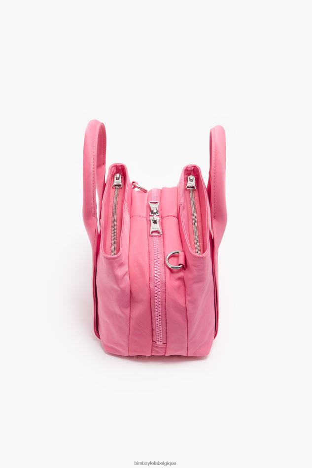 accessoires Bimba Y Lola sac fourre-tout en nylon rose HV448678