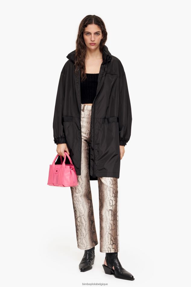 accessoires Bimba Y Lola sac fourre-tout en nylon rose HV448678