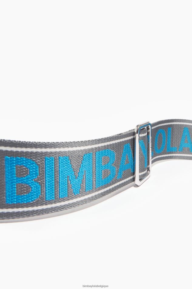 accessoires Bimba Y Lola sac hobo en cuir blanc HV448653