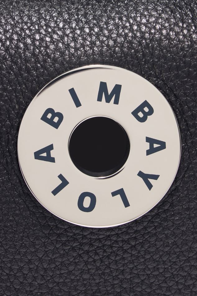 accessoires Bimba Y Lola sac hobo en cuir noir HV448651