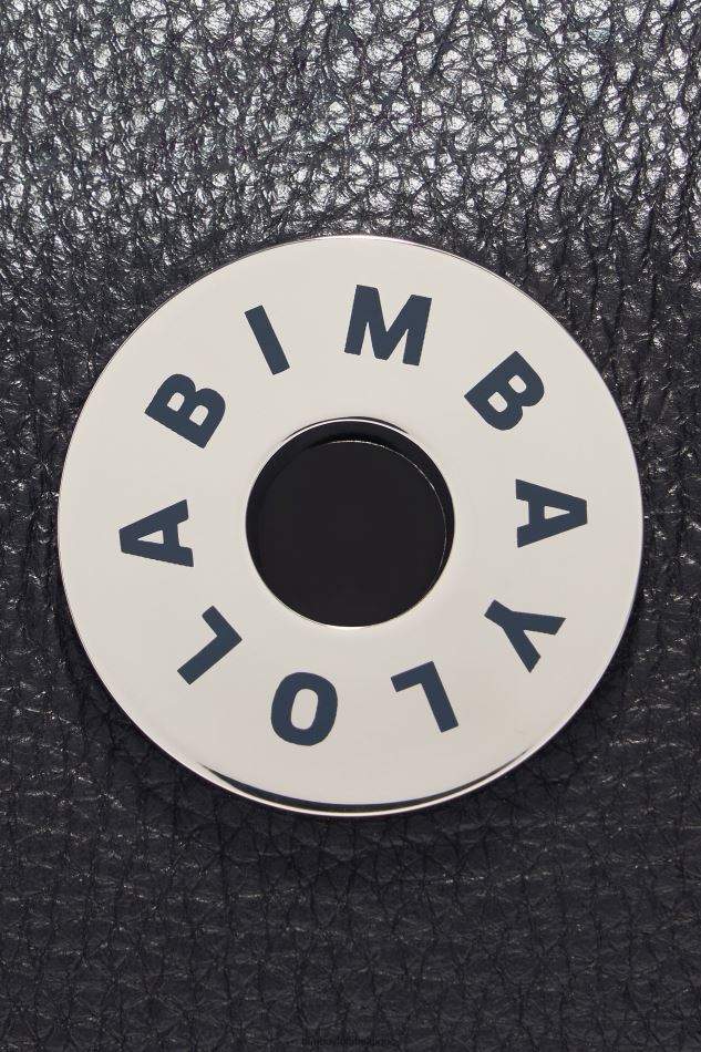 accessoires Bimba Y Lola sac hobo en cuir noir HV448654