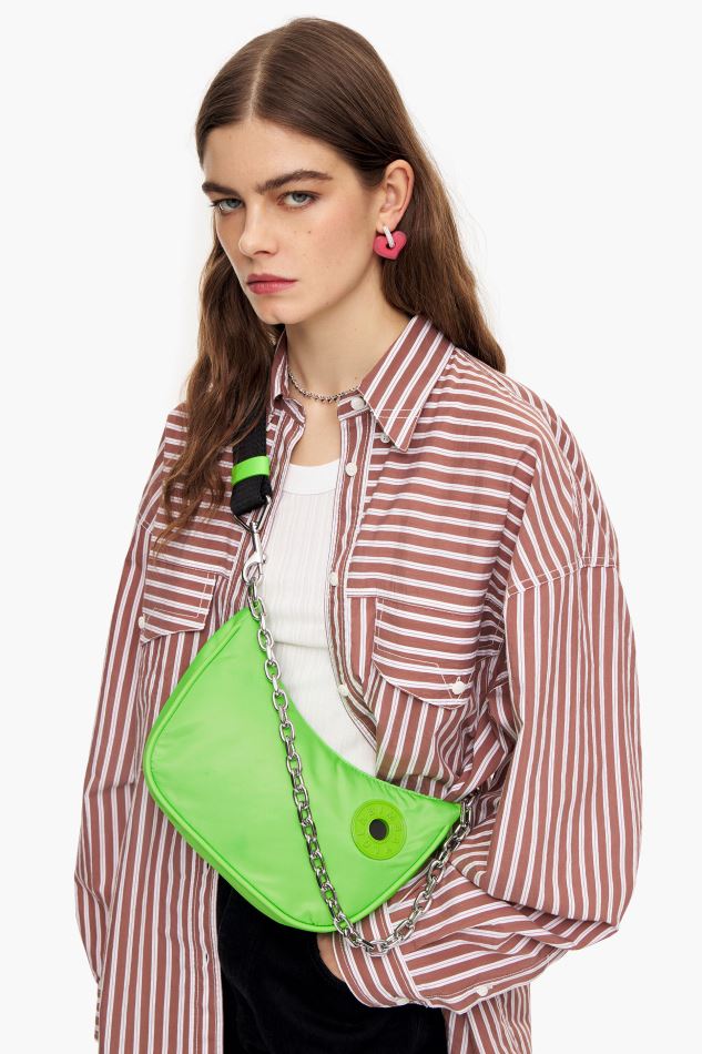 accessoires Bimba Y Lola sac lune en nylon néon vert HV4486100