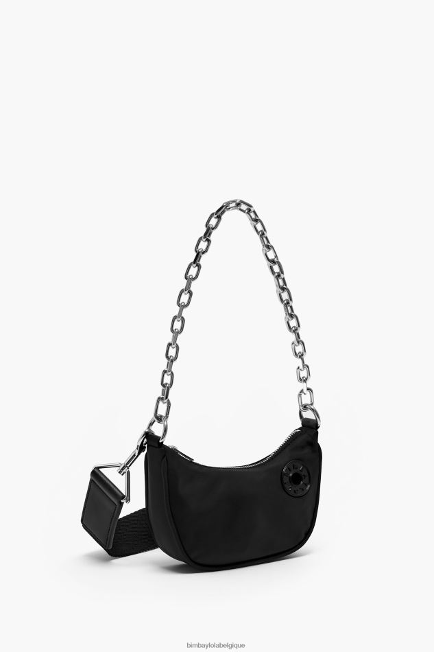 accessoires Bimba Y Lola sac lune en nylon noir HV4486102