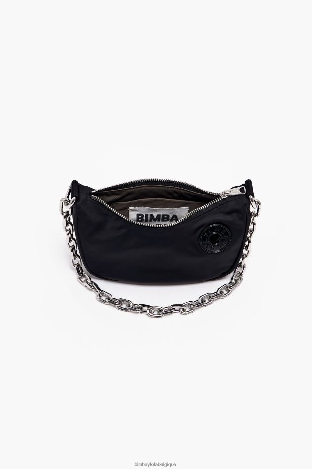 accessoires Bimba Y Lola sac lune en nylon noir HV4486102