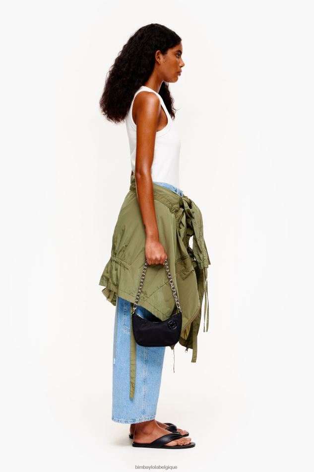 accessoires Bimba Y Lola sac lune en nylon noir HV4486102