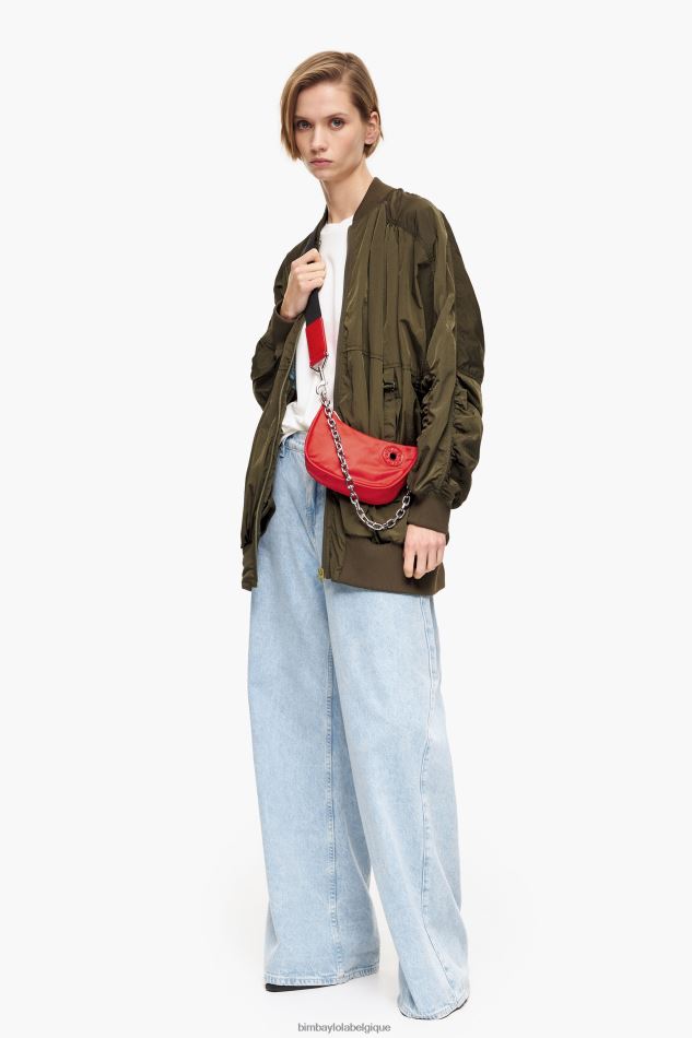 accessoires Bimba Y Lola sac lune en nylon rouge HV4486103