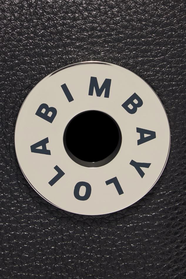 accessoires Bimba Y Lola sac trapèze en cuir noir HV448647