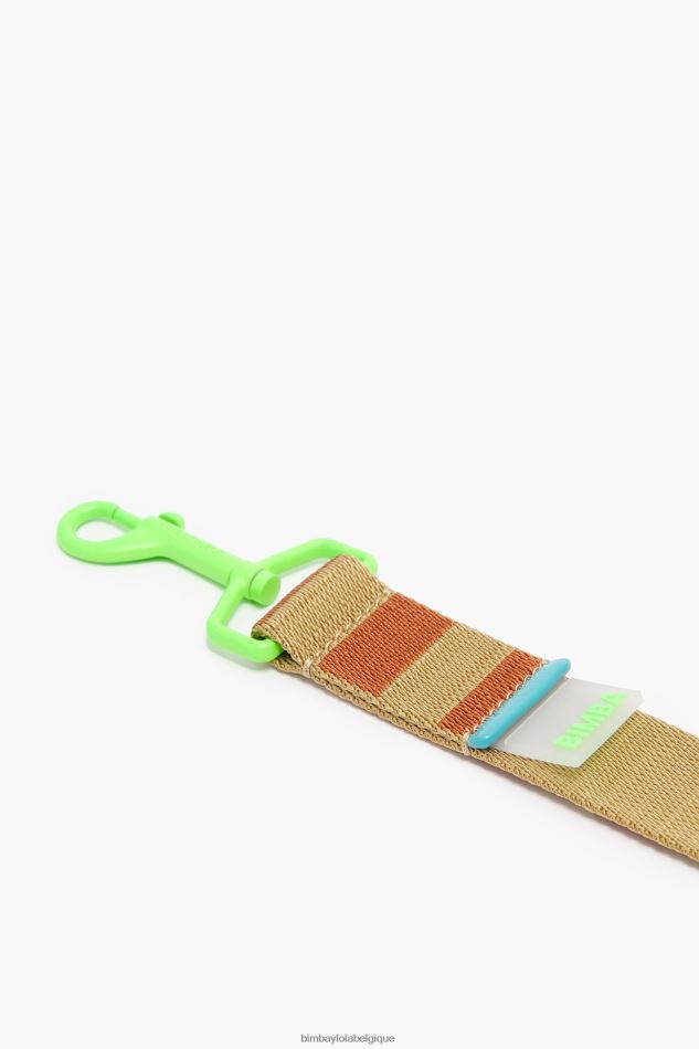 accessoires Bimba Y Lola logo laisse pour animaux de compagnie kaki HV4486975