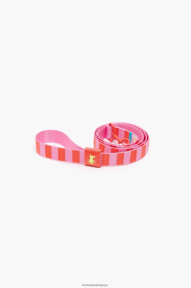 accessoires Bimba Y Lola logo laisse pour animaux de compagnie rose HV4486974