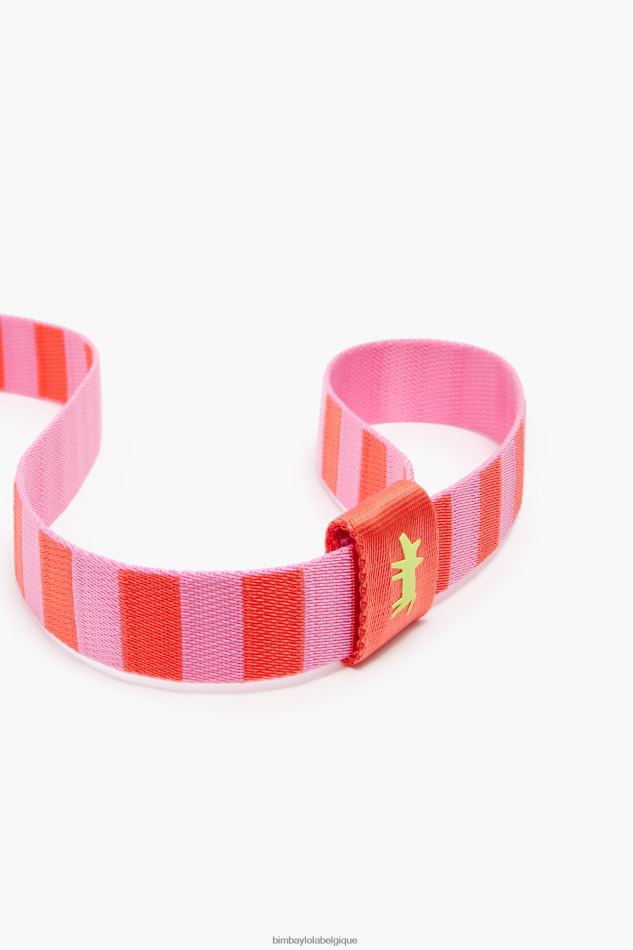accessoires Bimba Y Lola logo laisse pour animaux de compagnie rose HV4486974