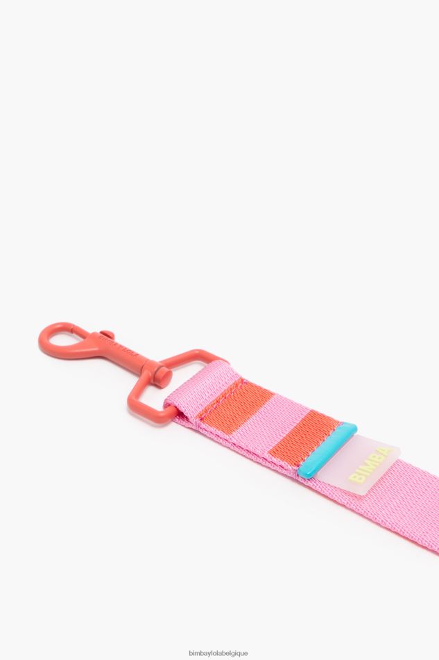 accessoires Bimba Y Lola logo laisse pour animaux de compagnie rose HV4486974