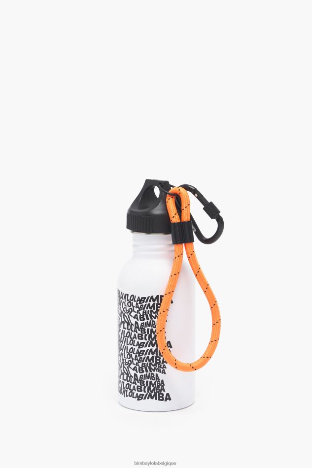 accessoires Bimba Y Lola ola bouteille en acier inoxydable blanc HV4486899