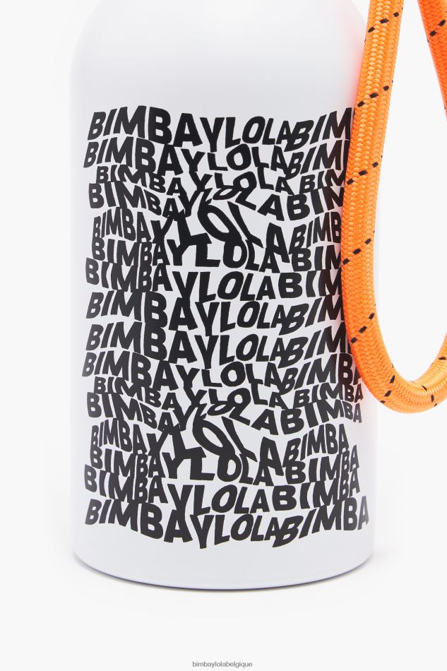 accessoires Bimba Y Lola ola bouteille en acier inoxydable blanc HV4486899