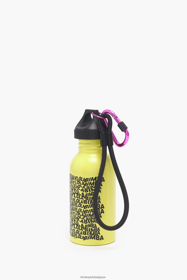 accessoires Bimba Y Lola ola bouteille en acier inoxydable jaune HV4486895
