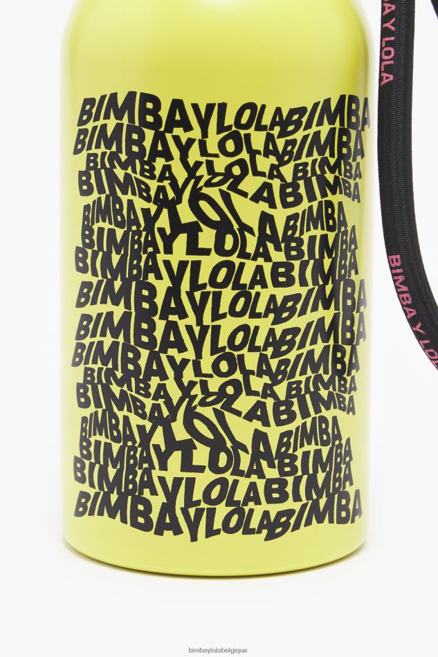 accessoires Bimba Y Lola ola bouteille en acier inoxydable jaune HV4486895