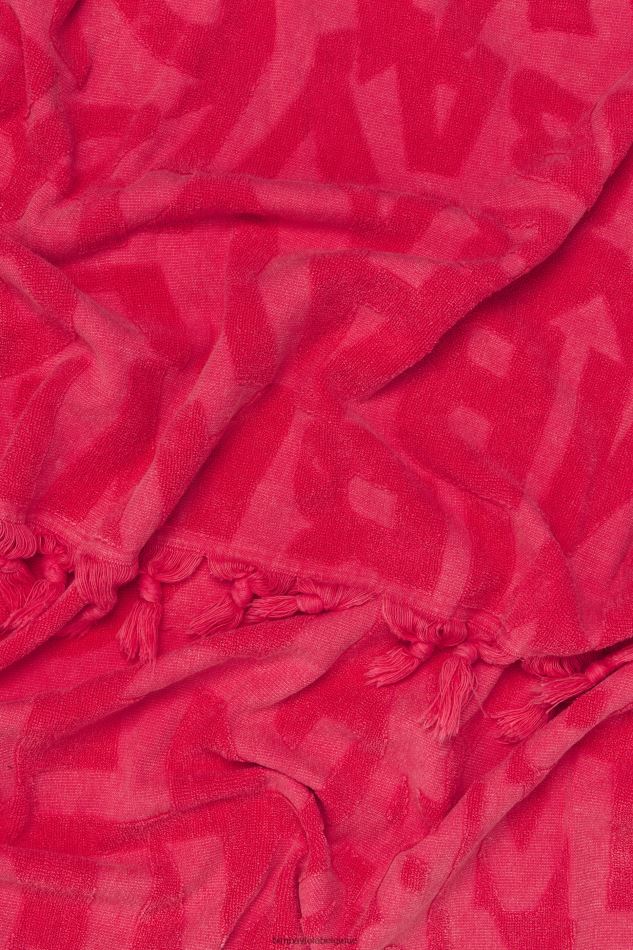 accessoires Bimba Y Lola serviette jacquard à logo fuchsia HV4486876
