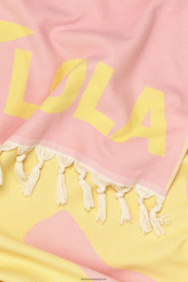 accessoires Bimba Y Lola serviette jacquard rose HV4486890