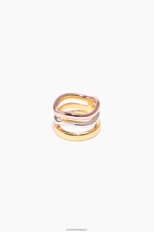 accessoires Bimba Y Lola anneaux de bandes multicolore HV4486832