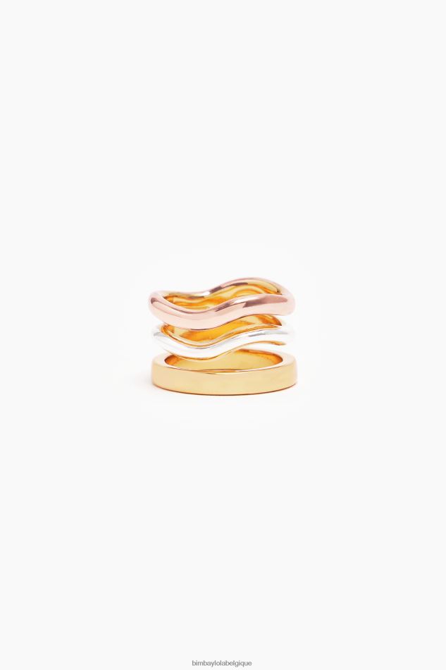 accessoires Bimba Y Lola anneaux de bandes multicolore HV4486832