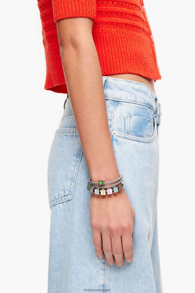 accessoires Bimba Y Lola bracelet à chaîne torsadée argent HV4486661