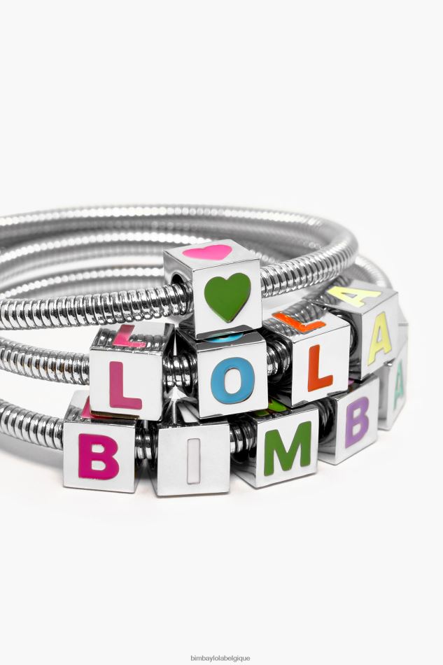 accessoires Bimba Y Lola bracelet à chaîne torsadée argent HV4486661