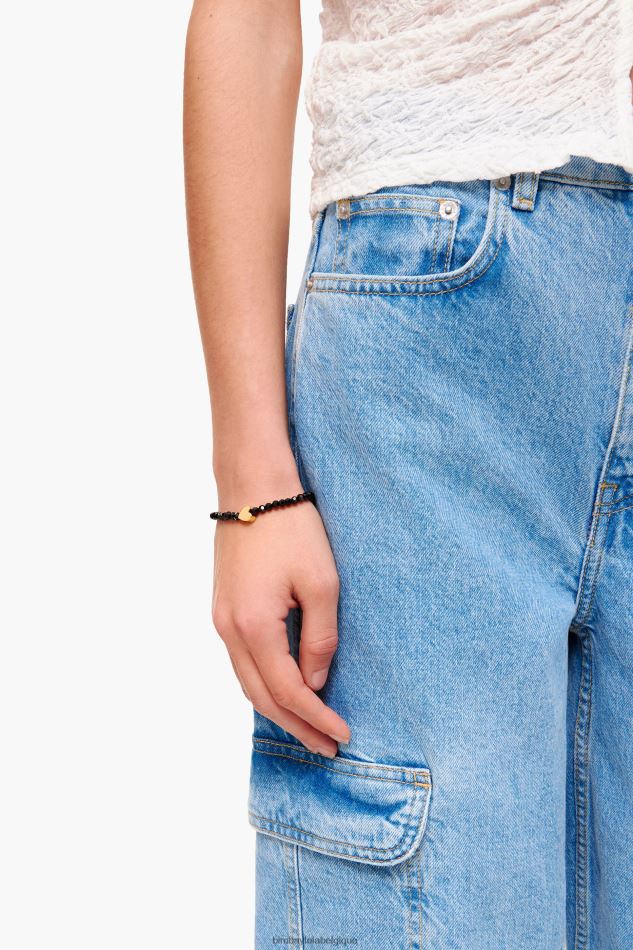 accessoires Bimba Y Lola bracelet coeur cristaux doré HV4486787