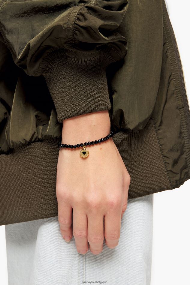 accessoires Bimba Y Lola bracelet à cristaux noir HV4486670